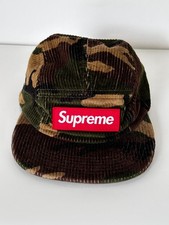 Supreme Camo Corduroy Camp Cap