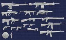 Action Figure - Toy Guns