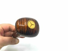Gold Emblem Zebrano Shift Knob