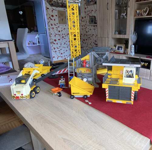 Baustelle maxx7 baukasten set - baustelle,
