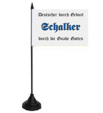 Tischflagge Tischfahne Gnade