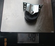 Rollensatz Bockrollen Schreibtischrollen mit Anschraubplatte (Rodil), 4x2 Stück