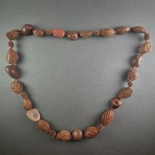 Natursamen-Halskette