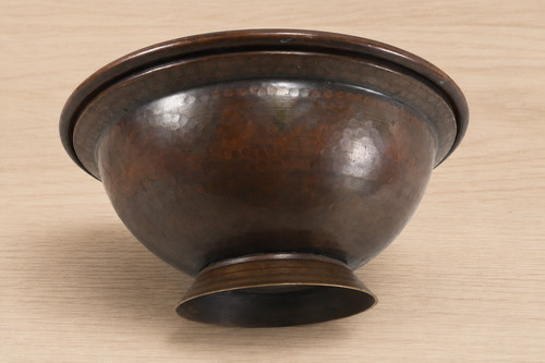 Bronze schale gehämmert - bronze-schale,