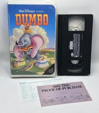 Dumbo VHS Disney Video Tape