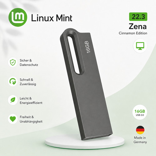 Linux mint zena cinnamon - mint, 22.3