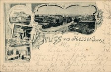 Ak Hessen in Braunschweig Osterwieck am Harz, Panorama und... - 11280133