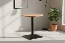 Bistrotisch massiv Akazie rund