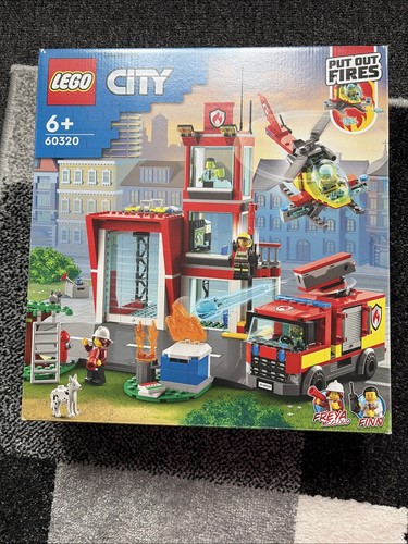 Lego city 60320 feuerwache - lego,