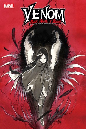 Venom black white - &, blood