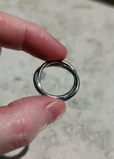 Damenring Doppelwelle silber verschlungen Größe 54 Ring verdreht Größe 7 silbrig