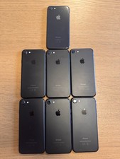 iPhone Sammlung - 6x iPhone 7, Modell A1778, Schwarz - 1x iPhone 8 - Für Bastler