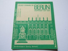 Streichholzetiketten 