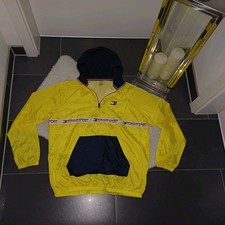 Neu Regenjacke Tommy Hilfiger sport Regencape S M gelb Blouson TopZustand