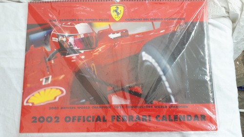 Ferrari kalender 2002 - ferrari, edition