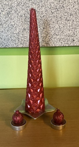 Kerzenset große kerze 2 - große,