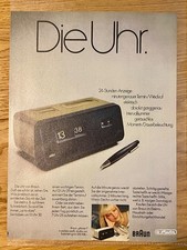 Die Uhr. Braun Uhr Wecker