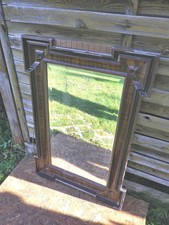 Spiegel Wandspiegel alt Holz zum Vorrichten Restaurieren ca. 56x83 cm sn215