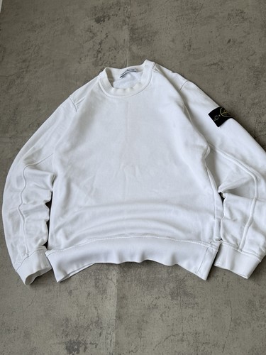 Stone island sweatshirt white - sweatshirt,