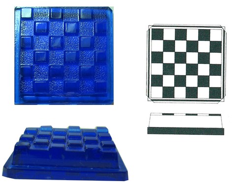 Quadratstein schachbrett aus - quadratstein,