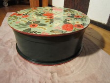 Deckeldose Hutschachtel Schachtel Sperrholzschachtel   Box Decoupage Technik