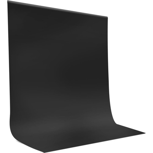 Fotohintergrund schwarz 5x2m - fotohintergrund,