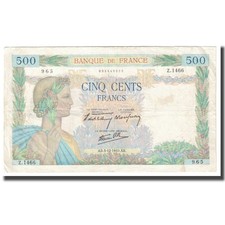 Frankreich, 500 Francs, La