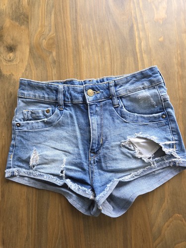 Jeans shorts hotpants 36 - h&m,