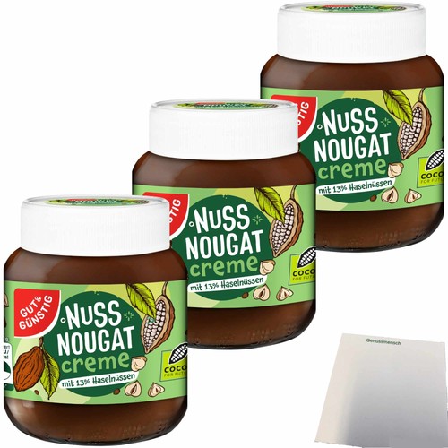 Gut günstig nuss nougat - gut&günstig, nuss-nougat-creme