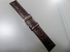 Original VERSACE Uhrenarmband 20 mm mit signierter Faltschließe - Uhrenband NEU!