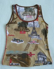 Shirt Paris Dakar N4 MARC CAIN SPORTS 40 Auto Ralley Wüste Kamel Eiffelturm wNEU