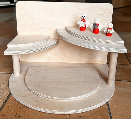 Holzregal aus echtholz für - holzregal,