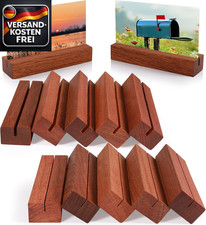 Holz Kartenhalter Set für