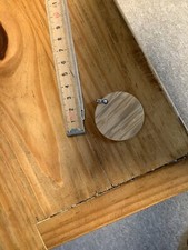 THOMAS SABO GROßE PERLMUTT SCHEIBE ANHÄNGER Lachs apricot Pendant Öse