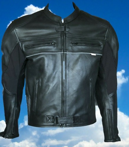 Motorradjacke leder herren - leder,