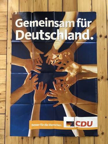 Cdu wahlplakat 2005 - cdu,
