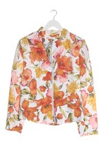 JOACHIM BOSSE Klassischer Blazer Damen Blazer Gr. DE 38 hellorange-pink-weiß