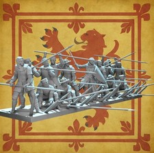 54mm Medieval Scottish