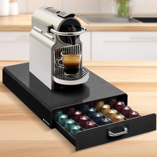 Kapselhalter für Nespresso Kapseln Kaffeekapseln Aufbewahrung für 50 Kapseln