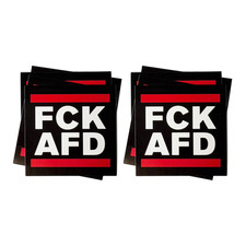 100x FCK AfD Sticker Aufkleber