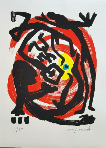 Penck siebdruck handsigniert - penck,