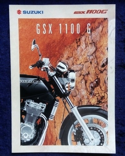 Suzuki gsx 1100 prospekt - suzuki, g