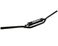 Lenker Motocross Aluminium mit Strebe und Polster schwarz - 22mm