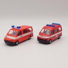 2X Rietze 1:87 Ford Transit Feuerwehr Brandweer Niederlande Zoetermeer