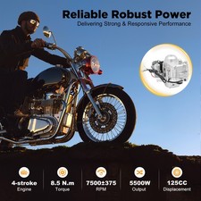 125 CCM 4 takt Engine Motor