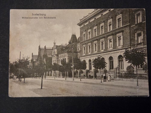 Insterburg wilhelmstraße - ak,