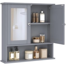 Spiegelschrank Wandschrank Badschrank 56x58cm