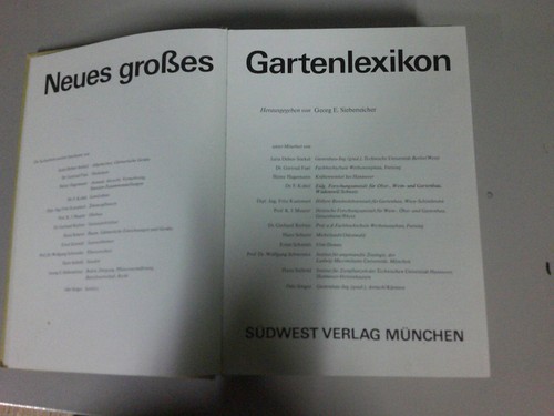 Das große gartenlexikon - große,