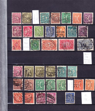 DR aus 158 - 176 Perfin