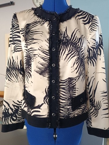 Edle jacke seidenjacke blazer - seidenjacke,